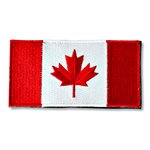 PATCH CANADA FLAG 2" X 4" HOOK & LOOP
