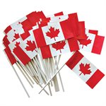 FLAG CANADA 3" X 6" PACKAGE OF 50