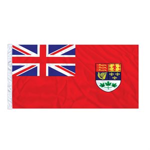FLAG RED ENSIGN 6' X 3' SLEEVED