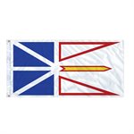 DRAPEAU TERRE-NEUVE-ET-LABRADOR 6' X 3' OEILLETS (2)