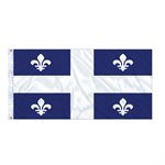 DRAPEAU QUÉBEC  6' X 3' OEILLETS (2)