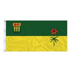 DRAPEAU SASKATCHEWAN  6' X 3' OEILLETS (2)