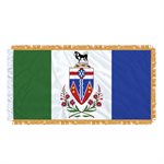 DRAPEAU YUKON  54" X 27" MANCHON & FRANGE