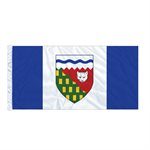 DRAPEAU TERRITOIRES DU NORD-OUEST 6' X 3' AVEC MANCHON