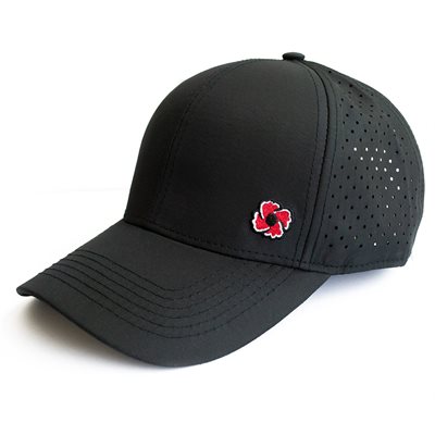 BALL CAP SPORT POPPY BLACK