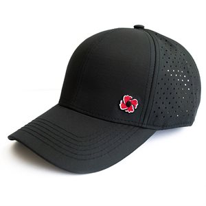 BALL CAP SPORT POPPY BLACK