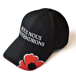 BALL CAP "NOUS NOUS SOUVIENDRONS"