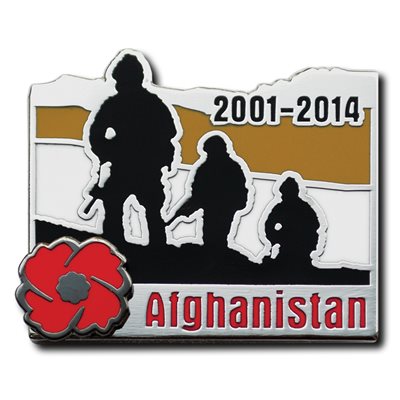 AFGHANISTAN COMMEMORATIVE PIN